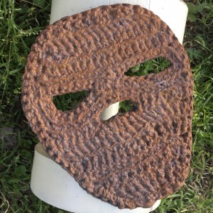 Crochet Iron Mask